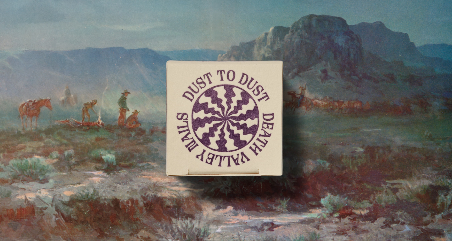 Letterpress Packaging for Death Valley Nails